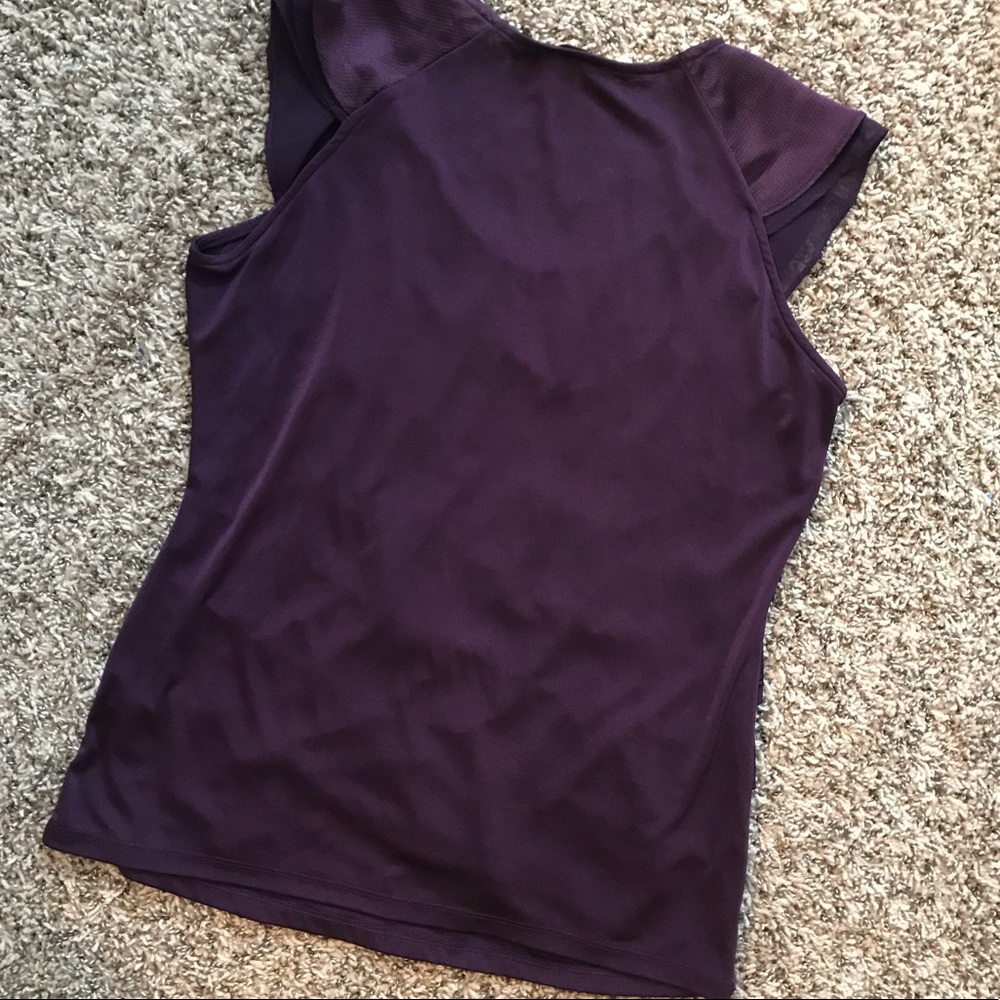 Purple Ruffled Top - Picture 5 of 5